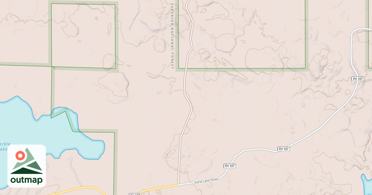 Map of MARBLE LAKE
