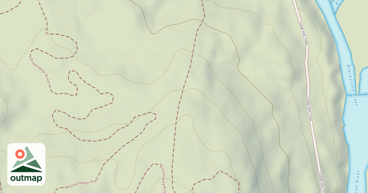 Map of Goat Hill Trail