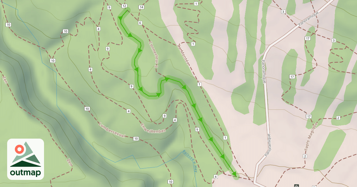 Map of Le Bas Métropolitain