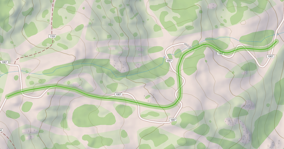 Map preview of Main Street