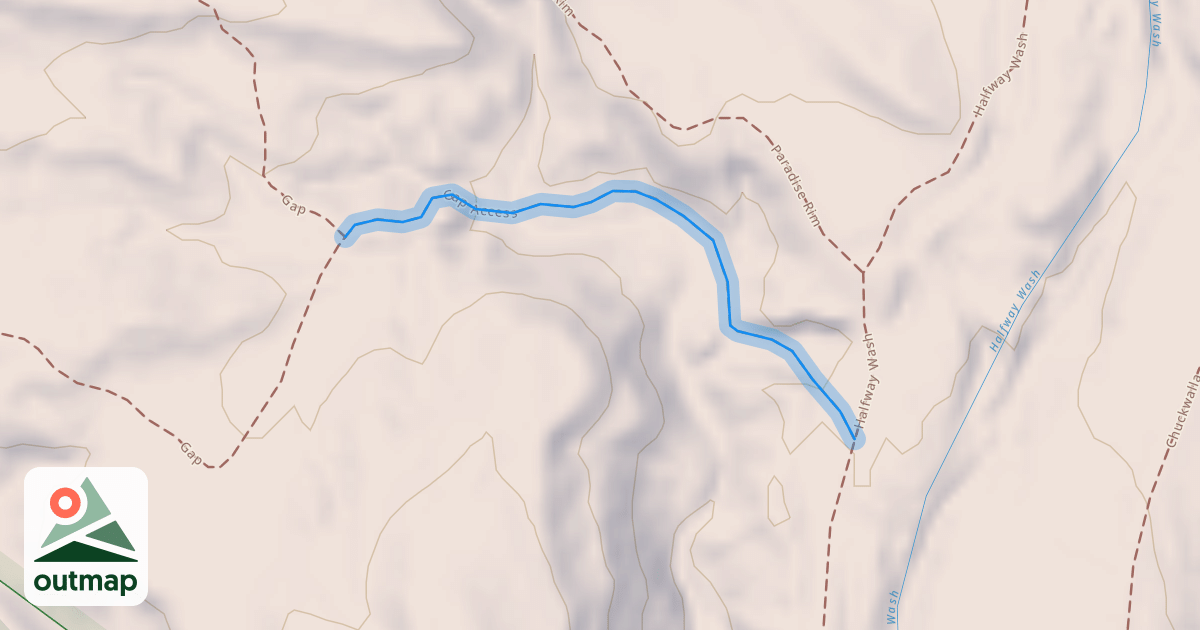 Map of Gap Access
