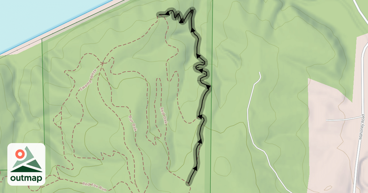 Map of Cougar Ridge
