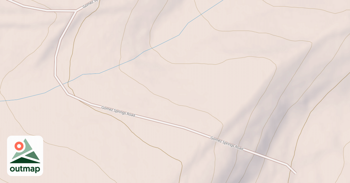 Map of GOMEZ SPRINGS