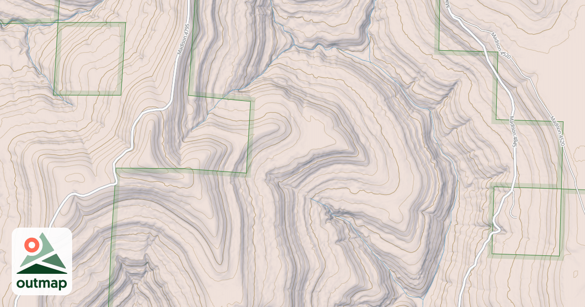 Map of USFS Motor Vehicle Use Map Roads {46C6DB53-BD8C-46AA-81D8-6E5986A2310F}