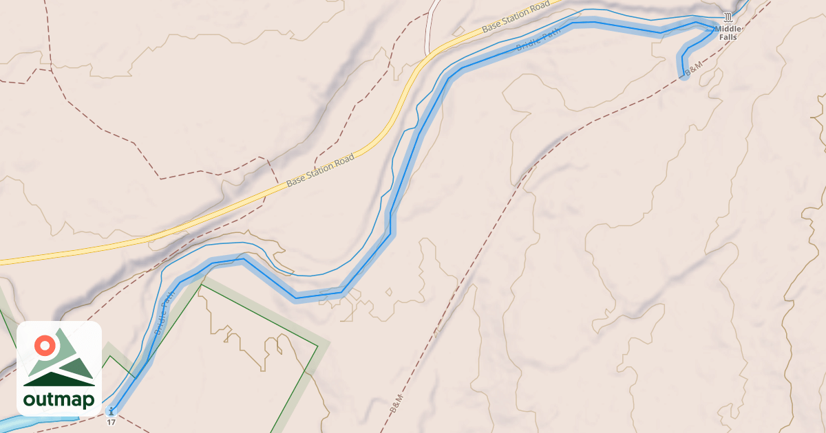 Map of Bridle Path