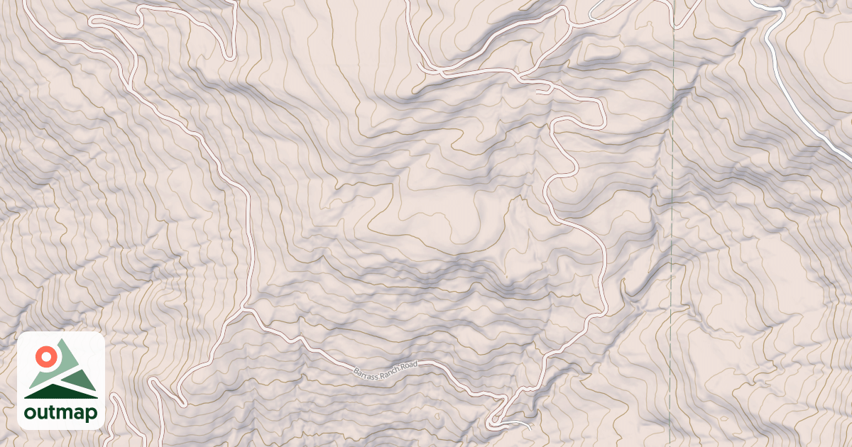 Map of BARRASS RANCH