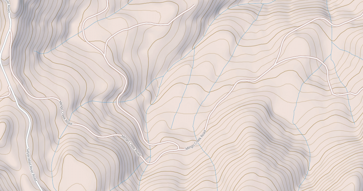 Map preview of MINGO CREEK