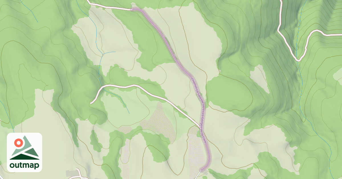 Map of Chemin La Salesse vers Les Gorges de la Cere