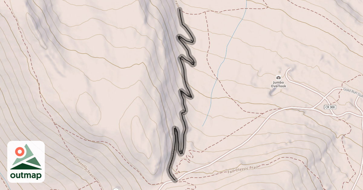 Map of Slalom Trail