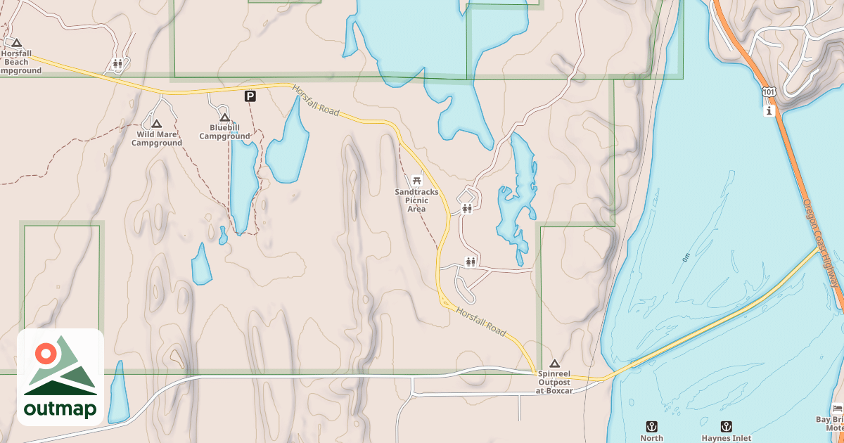 Map of HORSFALL