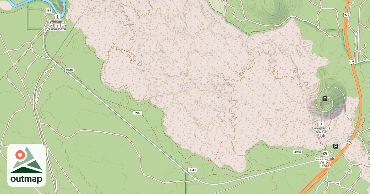 Map of BENHAM FALLS RD