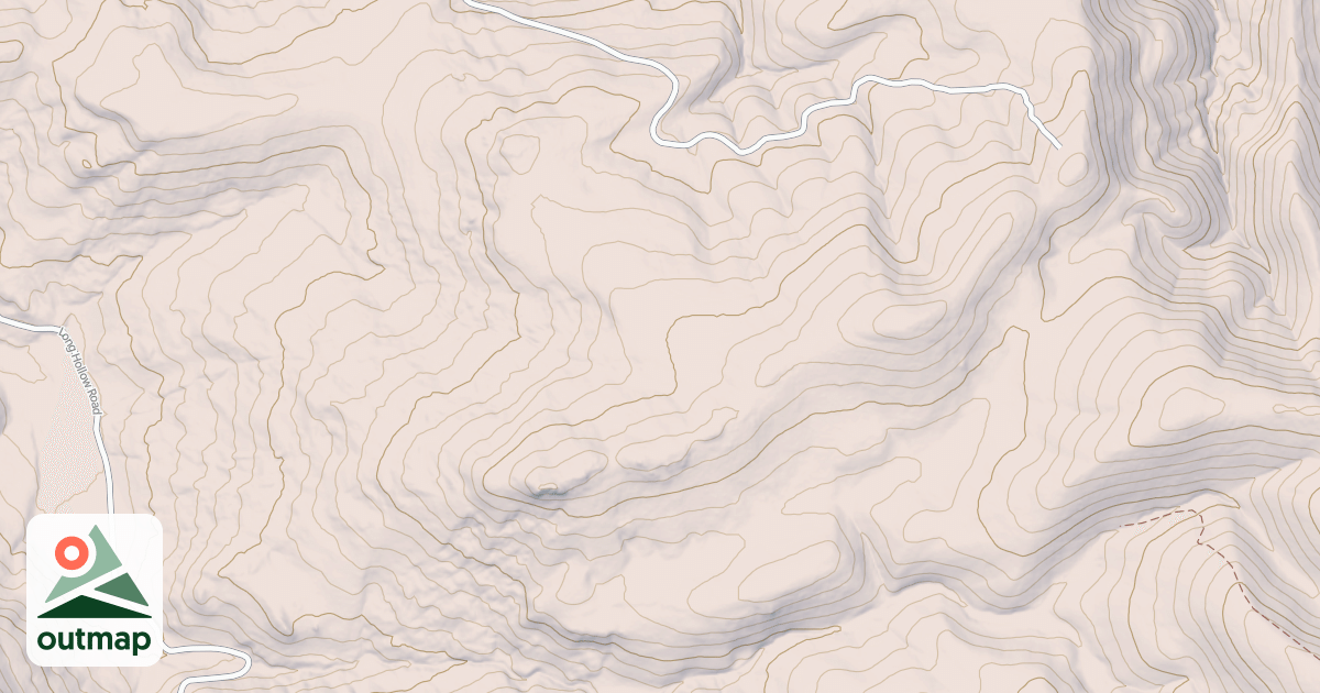 Map of CARLTON CUTOFF