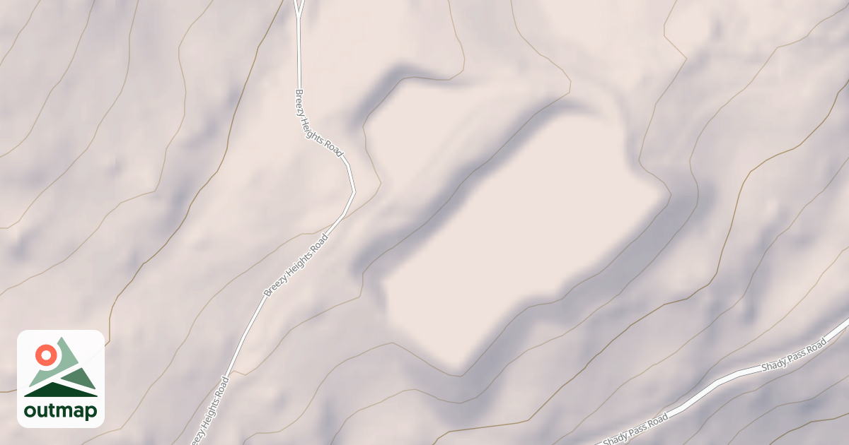 Map of 25 MILE HELIBASE