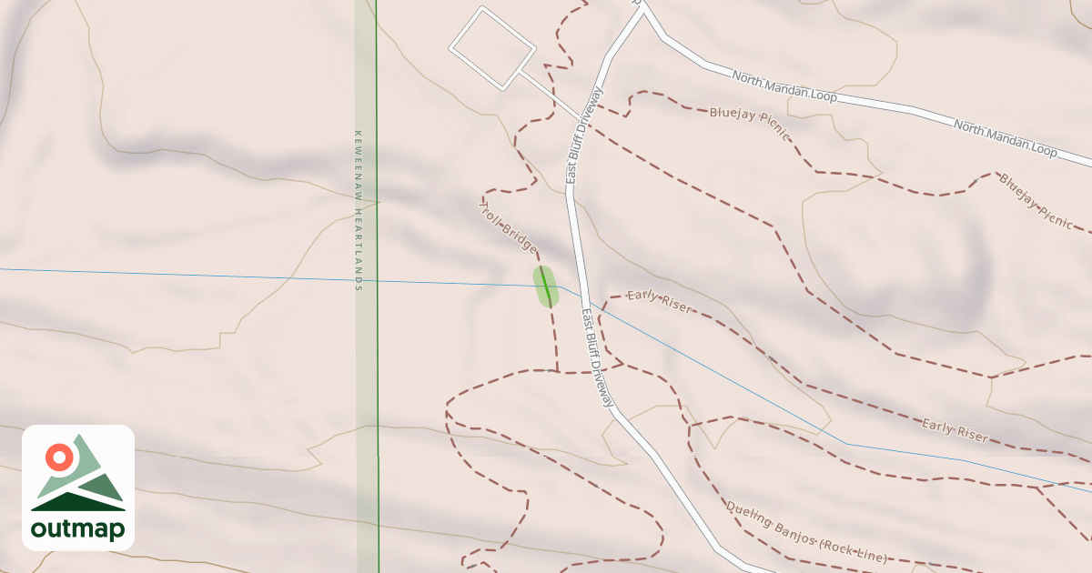 Map of Troll Bridge