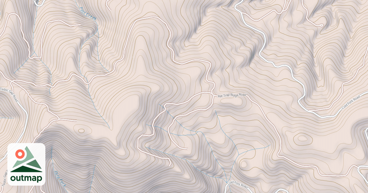 Map of RAT TRAP RIDGE