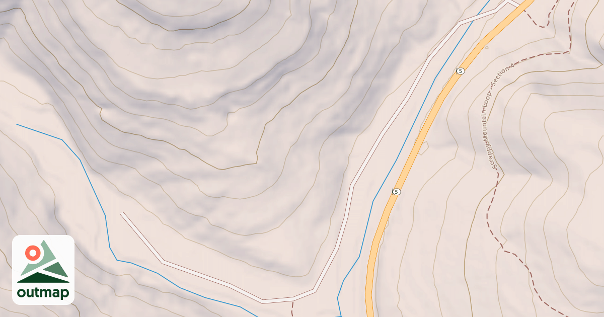 Map of USFS National Forest System Roads {43830A10-B4AC-4813-8DA7-131E9CC44AEF}