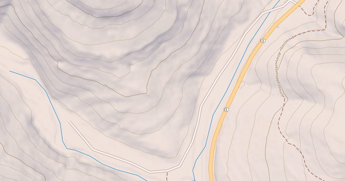 Map preview of USFS National Forest System Roads {43830A10-B4AC-4813-8DA7-131E9CC44AEF}