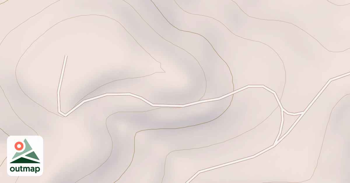 Map of POKER JIM LOOKOUT