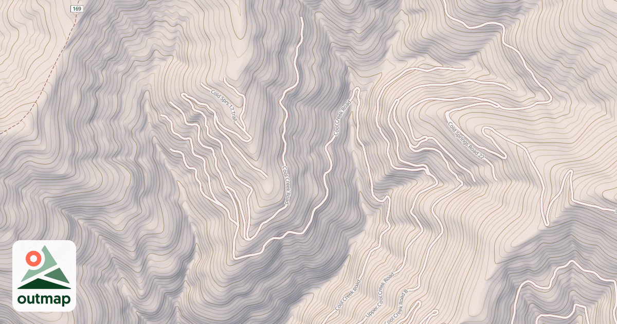 Map of COOL CREEK