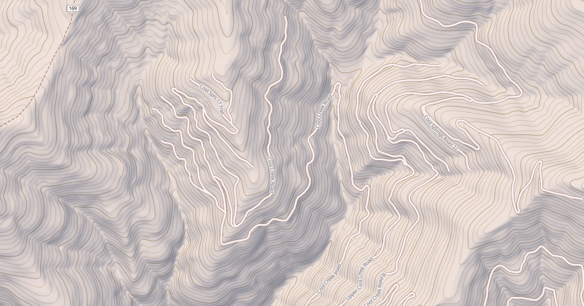 Map preview of COOL CREEK