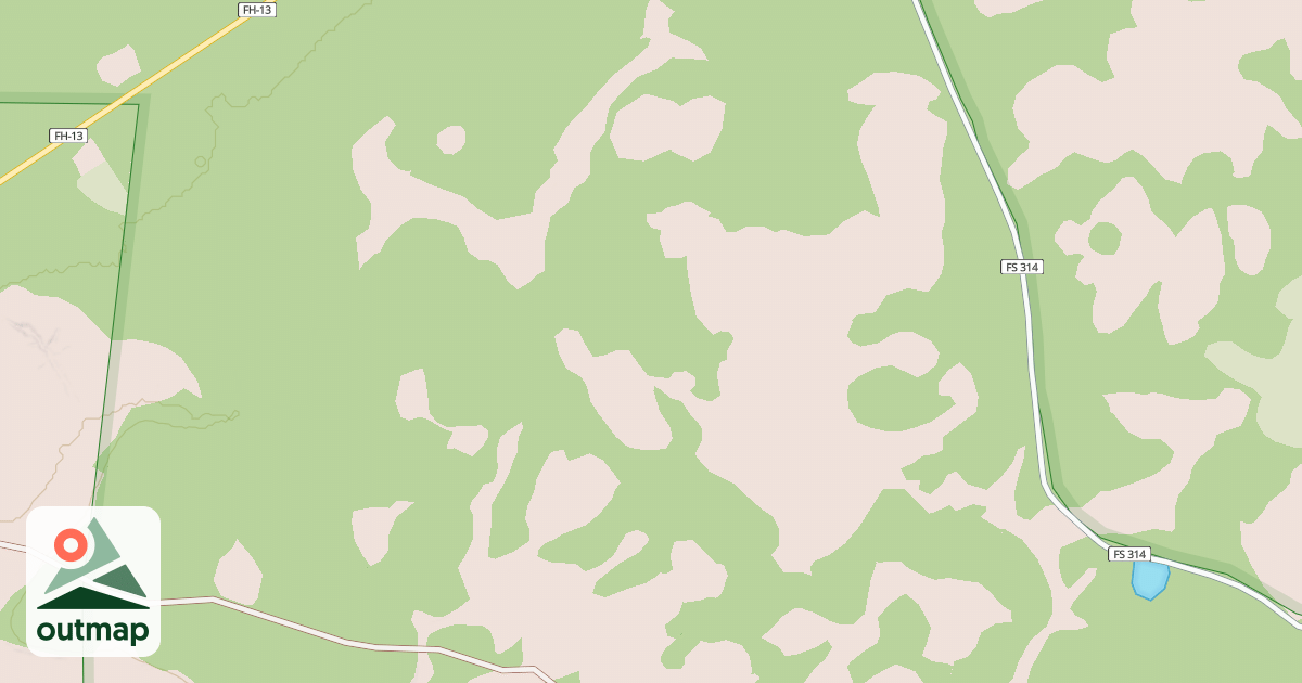Map of USFS Motor Vehicle Use Map Roads {275C0B59-5A0D-4C6B-92A4-86360E539681}