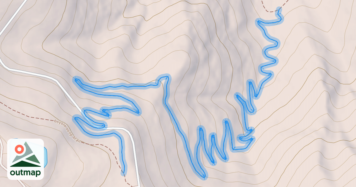 Map of Sufferin' Succotash Trail