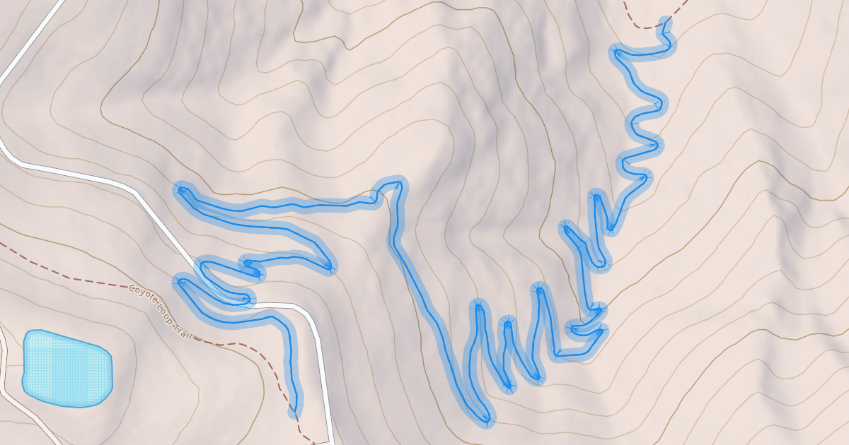 Map preview of Sufferin' Succotash Trail