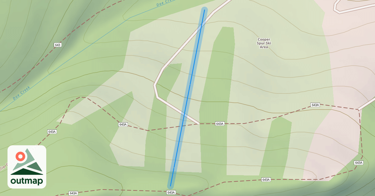 Map of Skip's Run