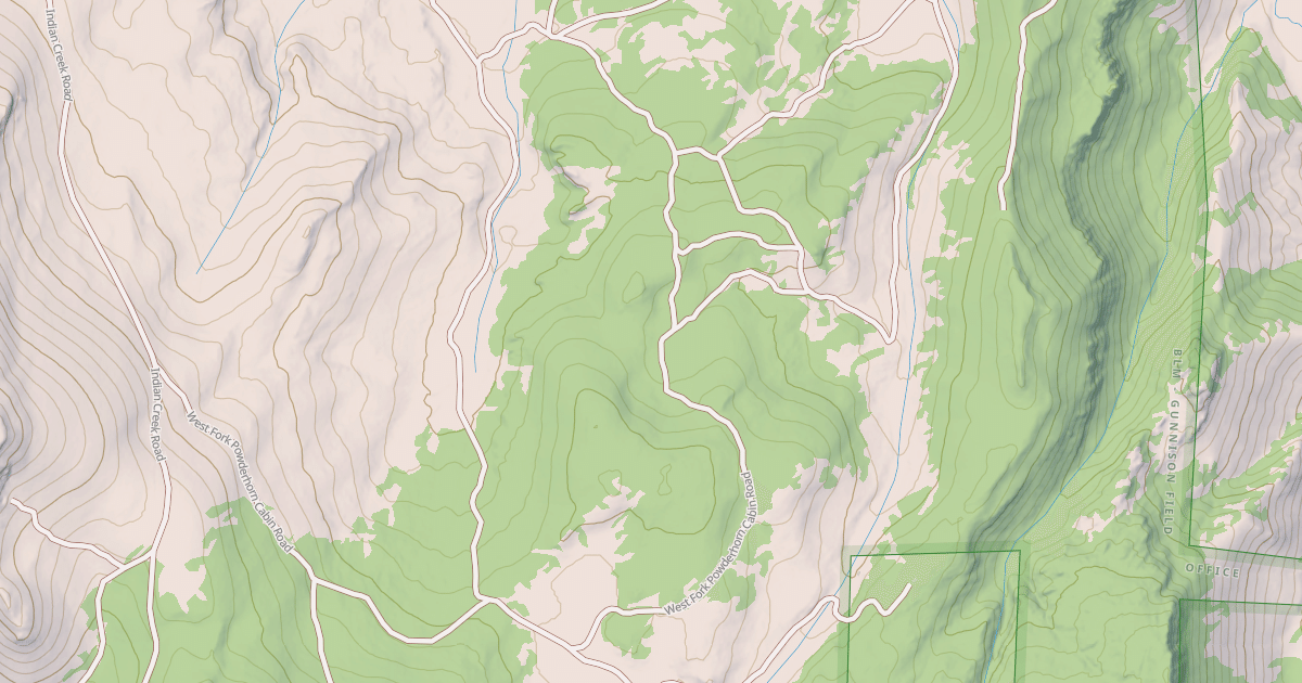 Map preview of BLM National GTLF Public Motorized Roads 204fac19-76bb-4f6a-b9b2-503cfa2ad131
