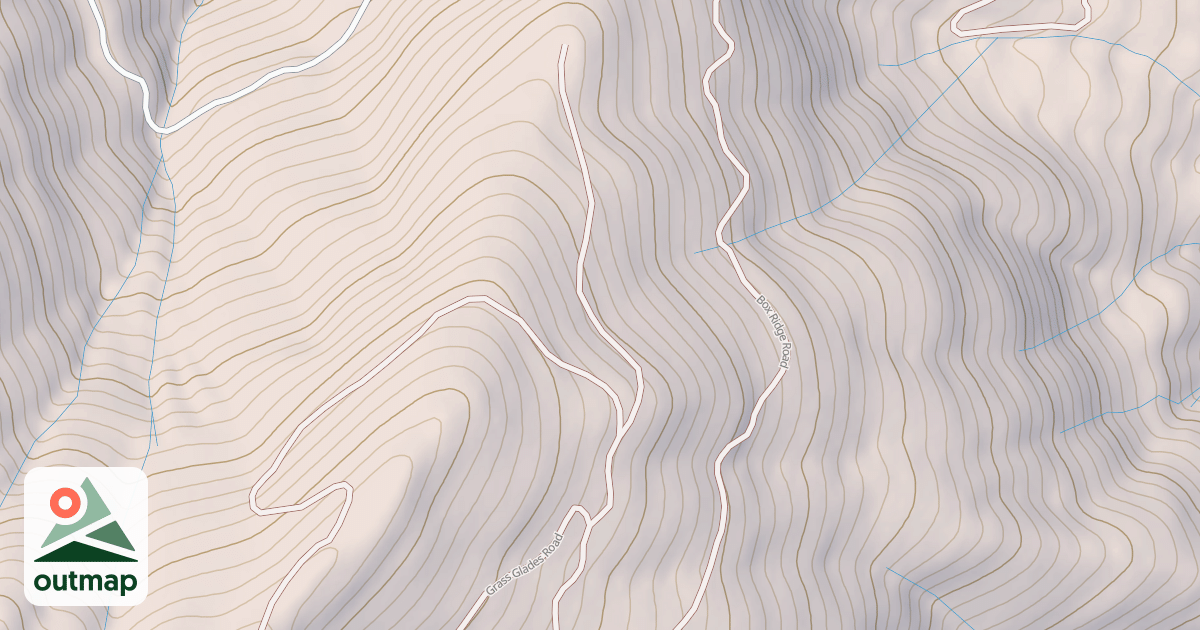 Map of BOX RIDGE