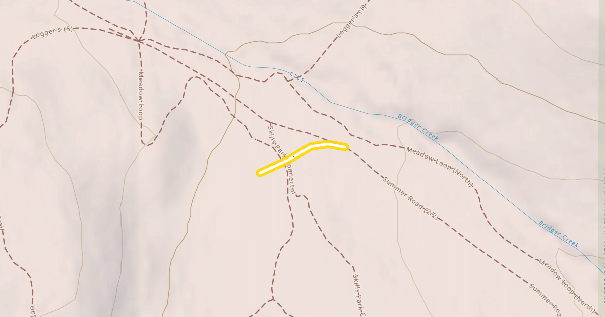 Map preview of Meadow Loop