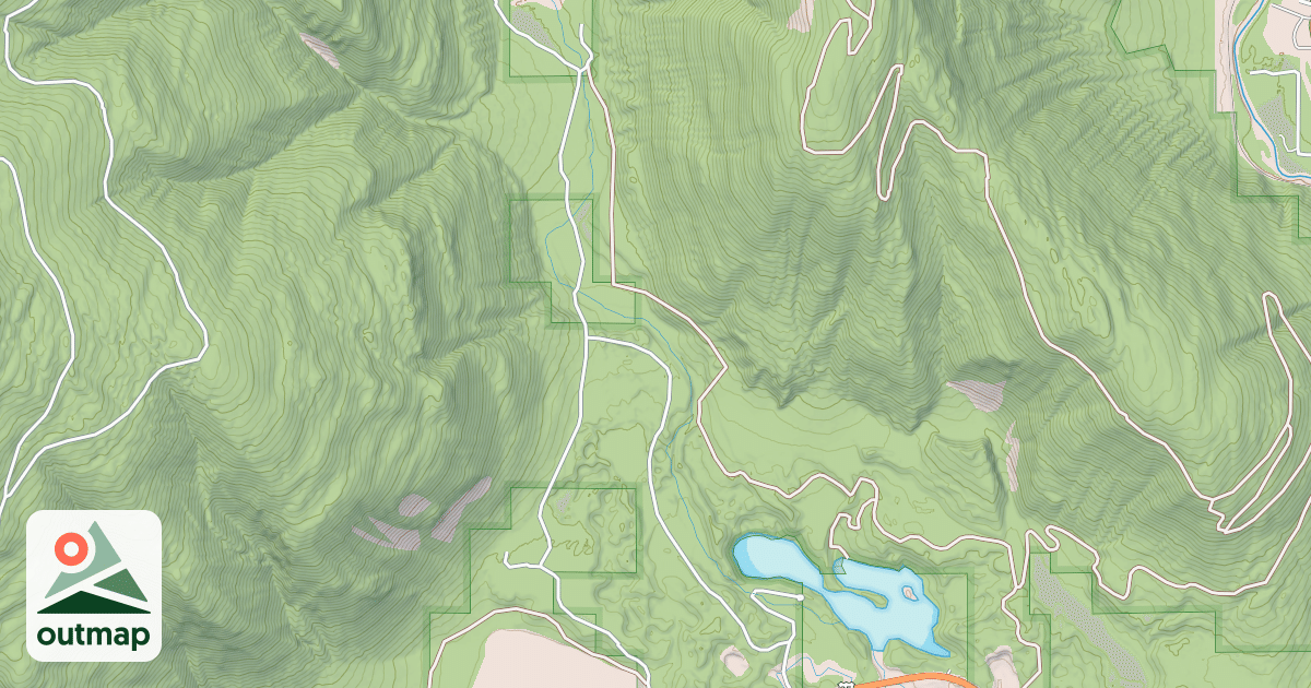 Map of GILLON CREEK