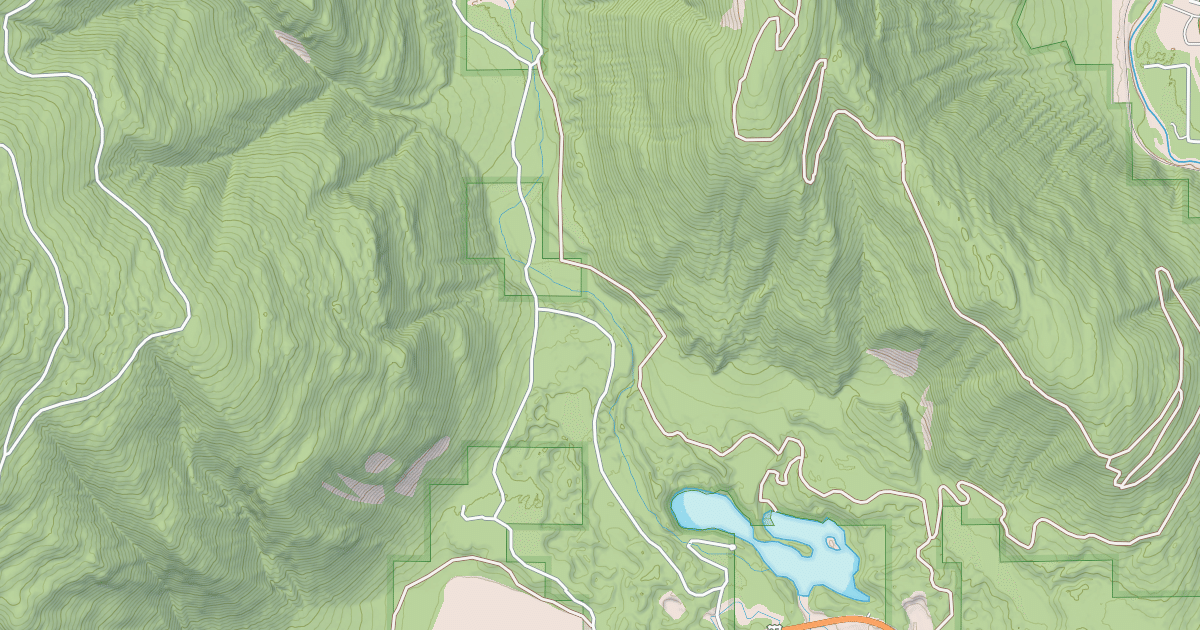 Map preview of GILLON CREEK