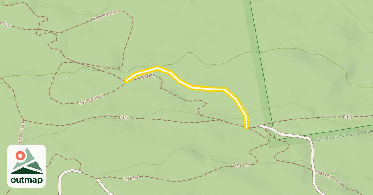 Map of Red Stallion