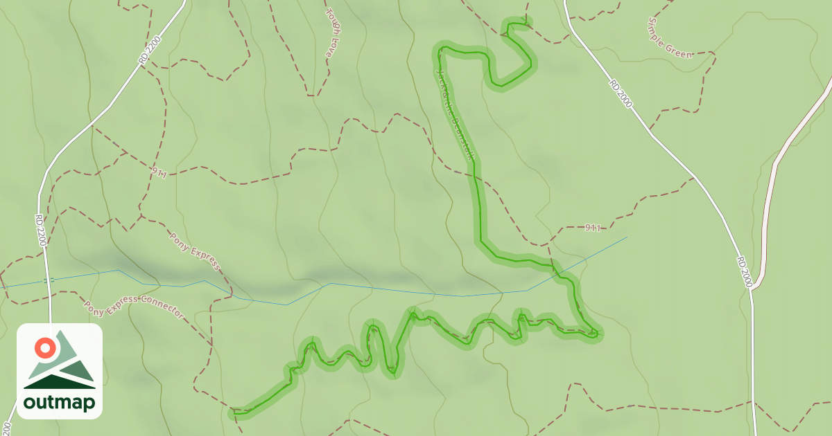 Map of Jack & the Beanstalk