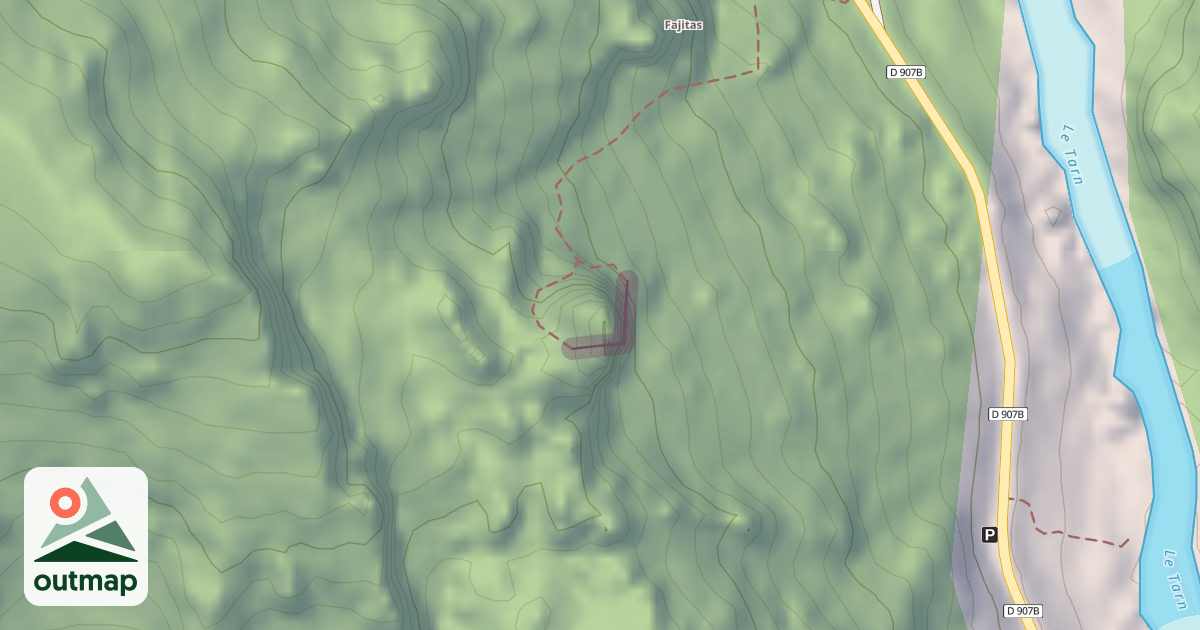 Map of Izeki