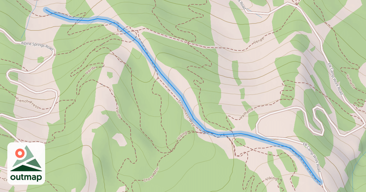 Map of Adams' Avenue (Upper)