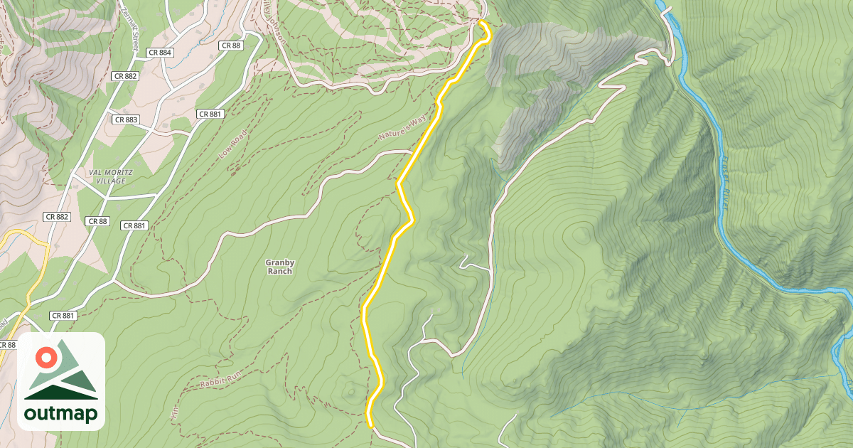 Map of Vista Ridge
