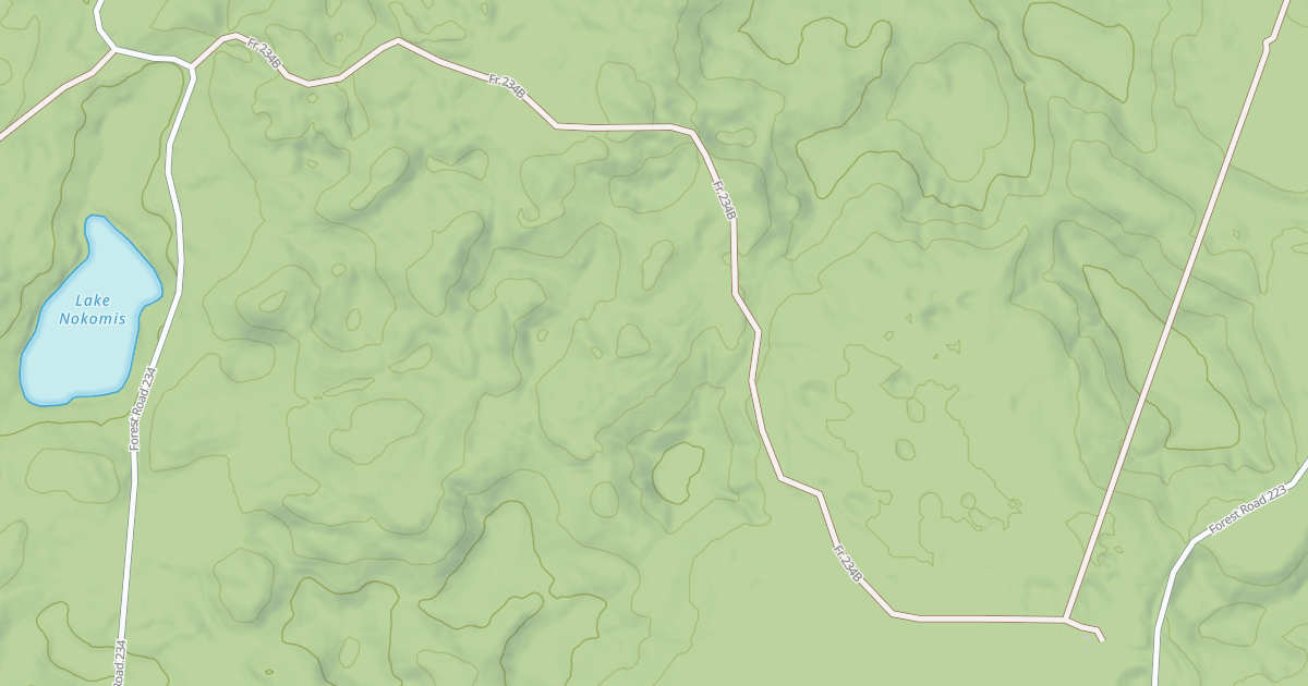 Map preview of FR 234B