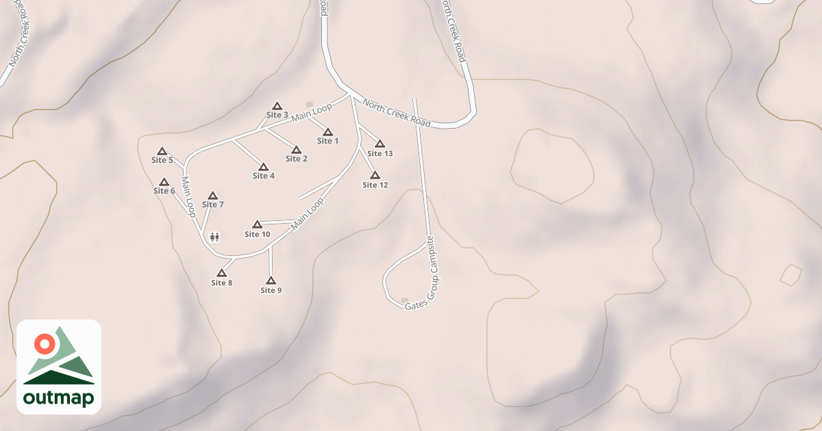 Map of BARKER RESERVIOR CG C