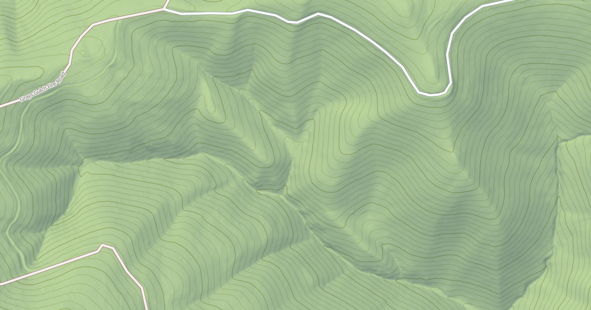 Map preview of Grays Gulch