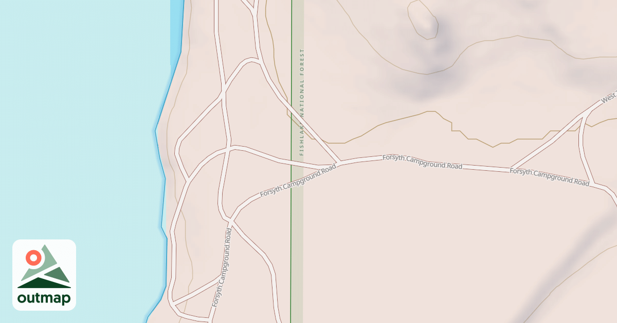 Map of 40014B