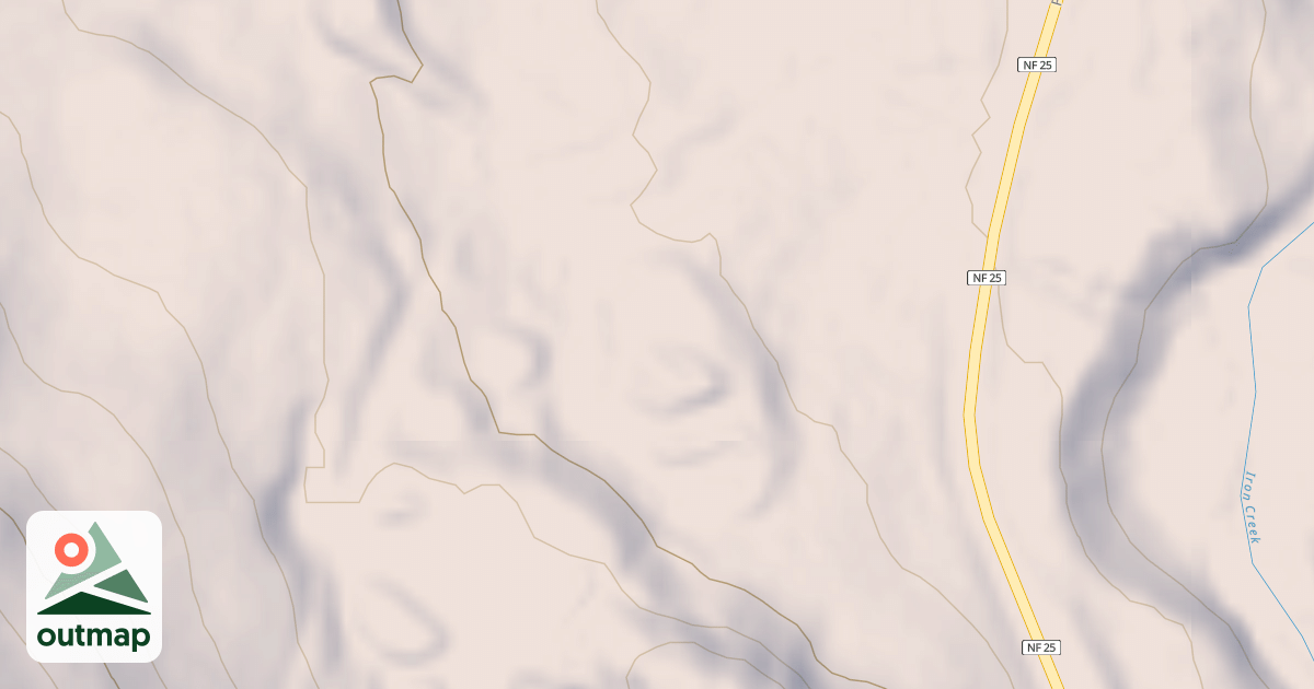 Map of BIG CR ROCK PIT