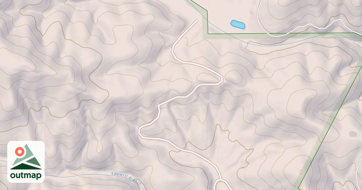 Map of GLADDEN RIDGE