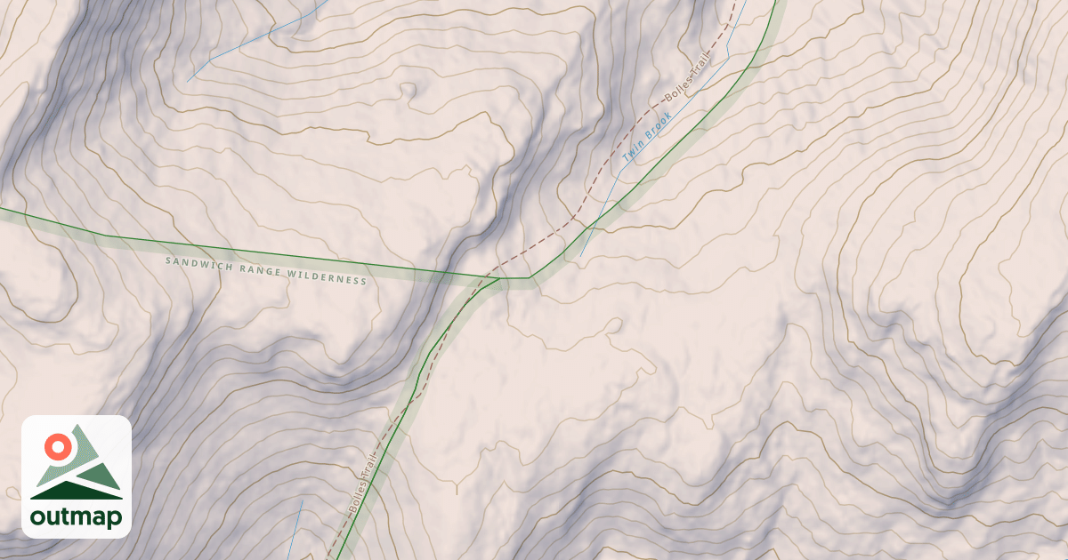 Map of Bolles Trail