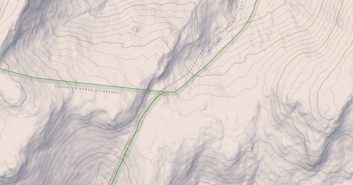 Map preview of Bolles Trail