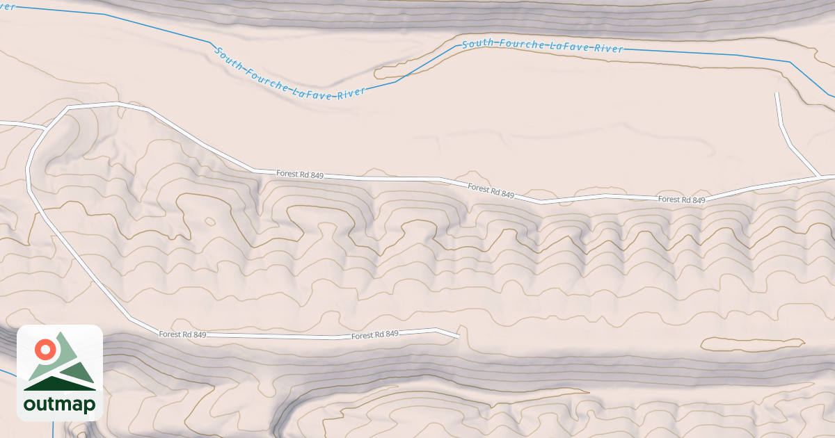 Map of USFS National Forest System Roads {1F5DA70D-550B-496E-9EC9-797A93BEE148}