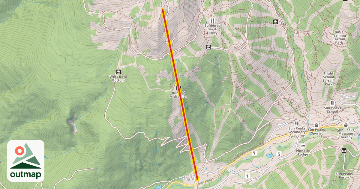 Map of Burfield