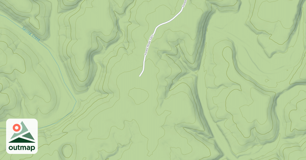 Map of TRACE POND