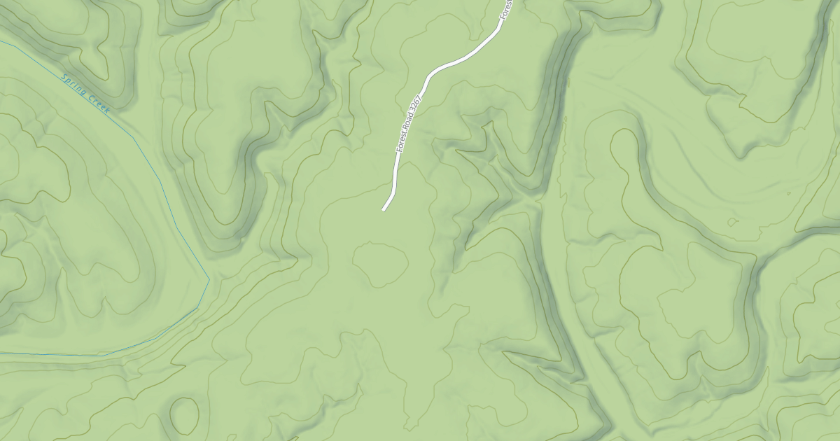 Map preview of TRACE POND